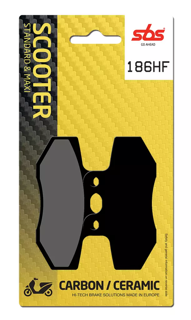 Sbs Jarrupalat Ceramic (817HF) - Moottoripyörän Jarrupalat - 104980 - 1