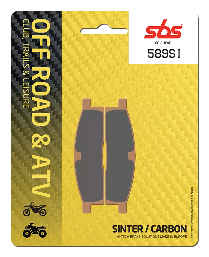 Sbs Jarrupalat Sintered Offroad - Moottoripyörän Jarrupalat - 104490 - 1
