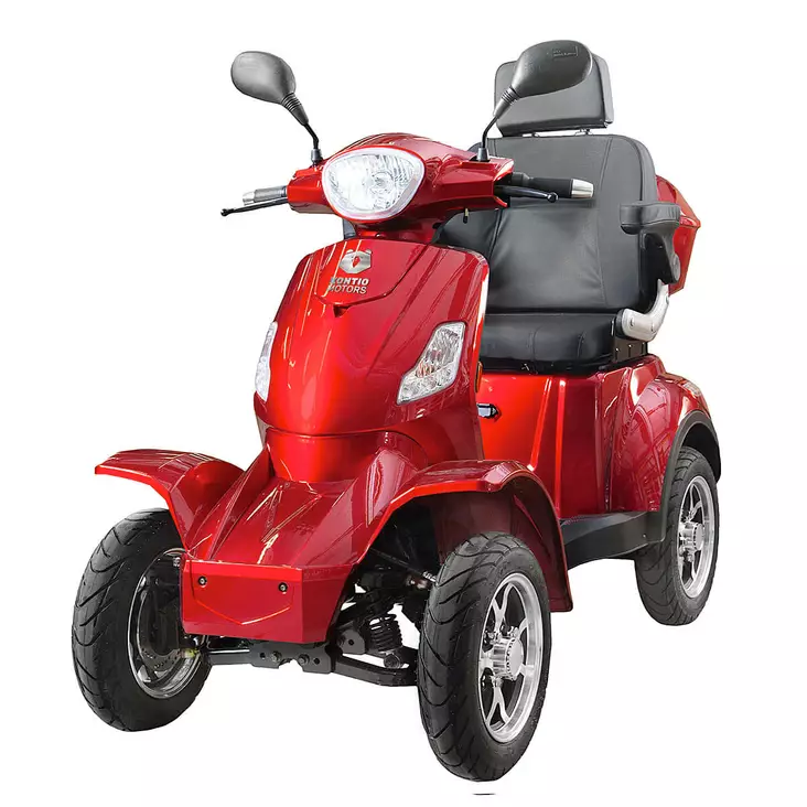 Silverfox Four 2.0, metallic red 1.2kWh litium akku ja 3A laturi - 3- ja 4- pyöräiset - 166230 - 1