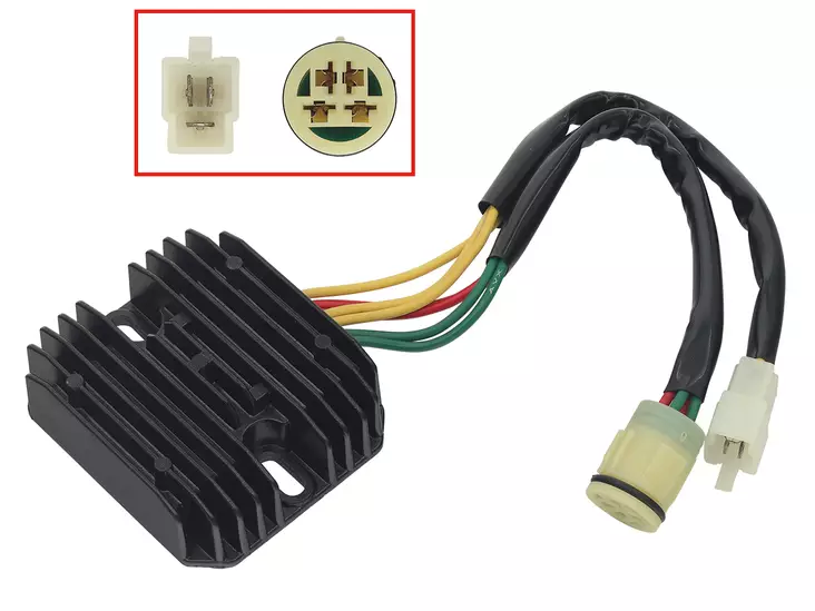 Sixty5 Jännitteensäädin/Tasasuuntaaja XRV750 93-00 - Moottoripyörän Sytytys & lataus - 114740 - 1