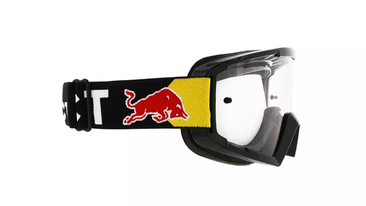 Spect Red Bull Whip MX Goggles Singel lens black clear - ATV Ajolasit - 74110 - 1