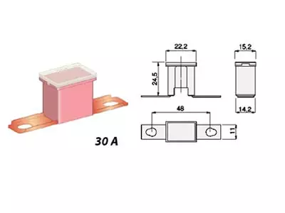 SULAKE JAP 30A PINK SIVULLE - Yleisosat ja tarvikkeet - 75300 - 1