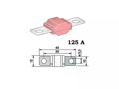 SULAKE MIDI 125A PINK - Yleisosat ja tarvikkeet - 76490 - 1
