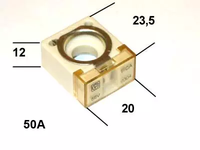 SULAKE TERMINAALI FOCO 50A - Yleisosat ja tarvikkeet - 53470 - 1