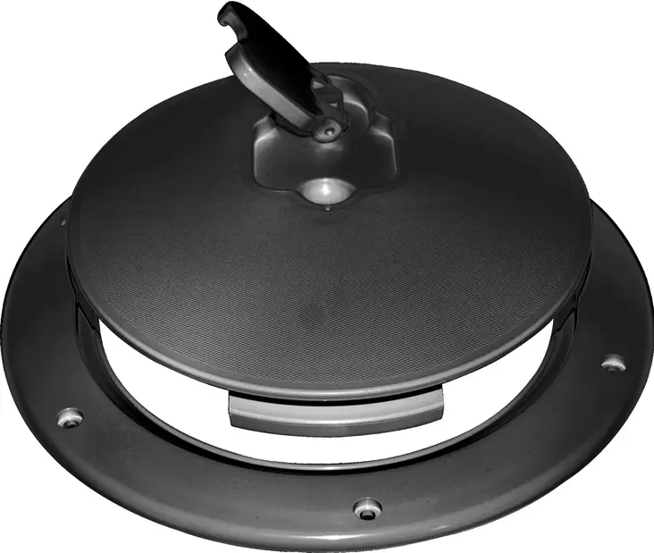 Tarkistusluukku musta 265x215mm - Veneen Luukut & lokerot - 92340 - 1