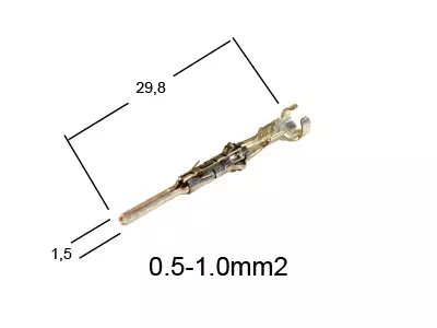 UROSLIITIN 0,5-1MM2 --> 01203 - Yleisosat ja tarvikkeet - 71820 - 1