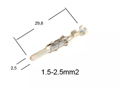 UROSLIITIN 1,0-2,5MM2 --> 01201 - Yleisosat ja tarvikkeet - 73300 - 1