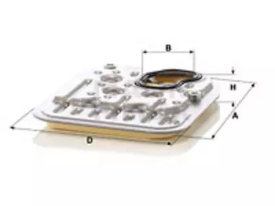 VAIHTEISTOSUODATIN MANN - Yleisosat ja tarvikkeet - 65090 - 1