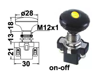 VETOKATK 28MM 0-1 LED KEL # - Yleisosat ja tarvikkeet - 53570 - 1
