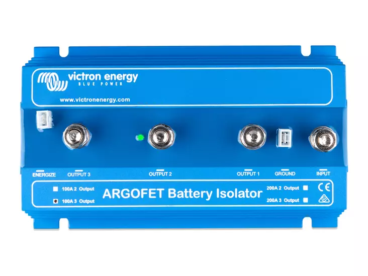 VICTRON ARGOFET 100-3 JAKODIODI 3 AKULLE 100A - Yleisosat ja tarvikkeet - 49460 - 1