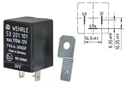 VILKKURELE 12V 31+49+49A - Yleisosat ja tarvikkeet - 29260 - 1