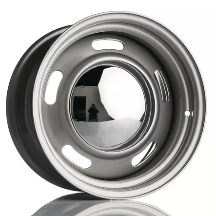 Jack Wheeler American Classic Rally Silver 8x15 Jako: 5x127 ET: 0 vanne - Auton Vanteet - 3320 - 1