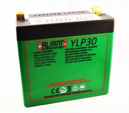 Aliant Ultralight YLP30 lithiumakku - Yleisosat - Akut - 107640 - 1