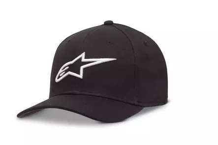 Alpinestars lippis Ageless Curve, musta/valko L/XL - ATV Pipot & lippikset - 101670 - 1