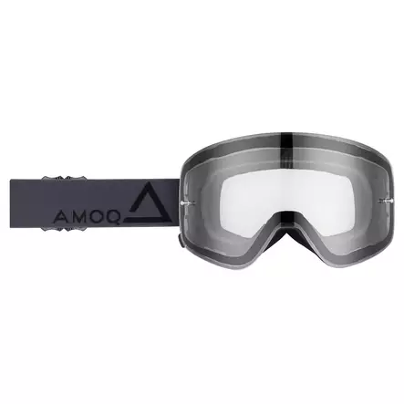 AMOQ Vision Magnetic Crossilasit Dark Grey-Black - Clear - ATV Ajolasit - 84180 - 1
