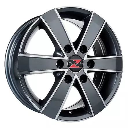 Barzetta Toro TitaniumPolish Pakettiautoihin 8x18 Jako: 6x130 ET: 50 vanne - 18-tuumaiset - 2560 - 1