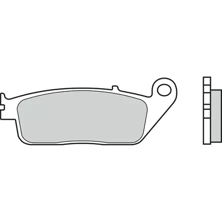Brembo Jarrupalat Taakse Sintered Road - Moottoripyörän Jarrupalat - 102720 - 1