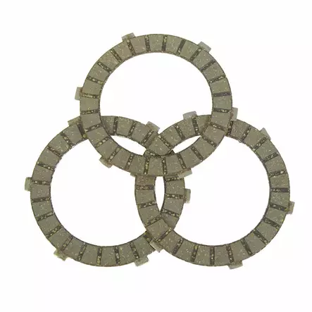 Forte Kytkinlevy, Tomos, 3 kpl - Mopon & Skootterin Kytkimen levyt & jouset - 99070 - 1