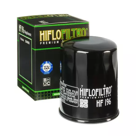 HiFlo öljynsuodatin HF196 - Moottoripyörän Öljynsuodattimet - 106220 - 1