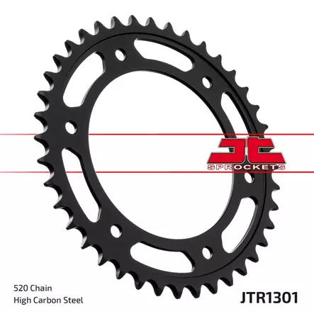 JT Rear Sprocket JTR1301.40 - Moottoripyörän Ketjut & rattaat - 85820 - 1