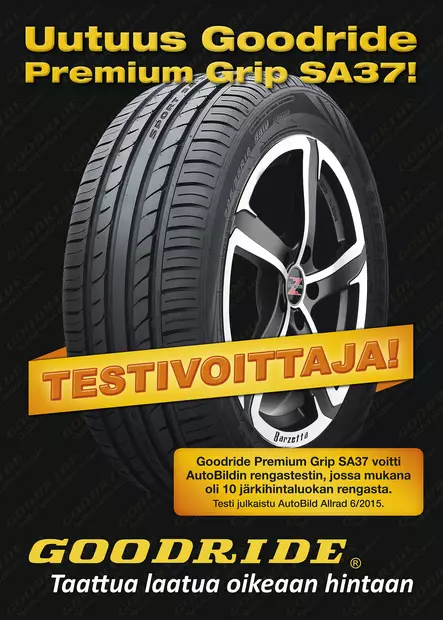 Juliste Goodride SA37 - Esillepano - 115600 - 1