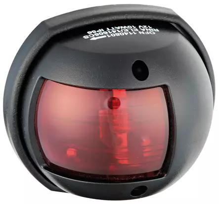 Kulkuvalo Compact 12 musta - punainen - Veneen Kulkuvalot - 91660 - 1