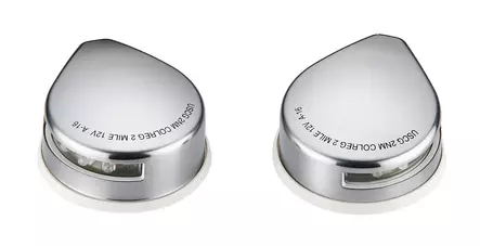 Kulkuvalopari LED - kiillotettu RST - Veneen Kulkuvalot - 86130 - 1