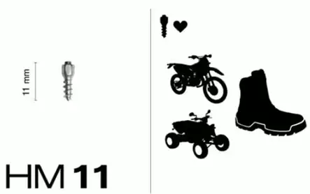 MaxiGrip Nastasarja 11mm 24pakk. Sis. työkalu - Mönkijän Nastat - 72970 - 1