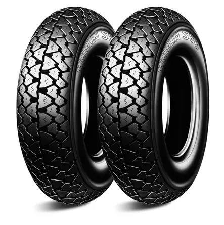 Michelin S83 3.50-8 46J TT F/R - Mopon & skootterin renkaat - Skootteri - 102480 - 1