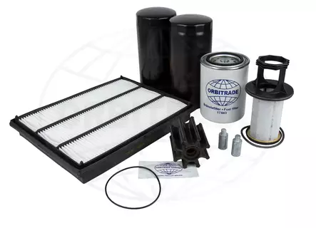 Orbitrade Huoltosarja D6 - Veneen Sisämoottorin osat - 110530 - 1