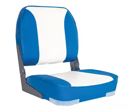 OS DELUXE FOLD DOWN SEAT UPHOLSTERED BLUE/WHITE - Veneen Istuimet & tuolit - 108480 - 1