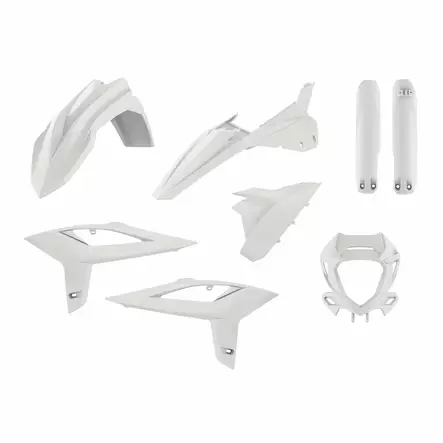 Polisport enduro kit w/ mask Beta RR (20-22) White (1) - Moottoripyörän Muovisarjat - 106610 - 1