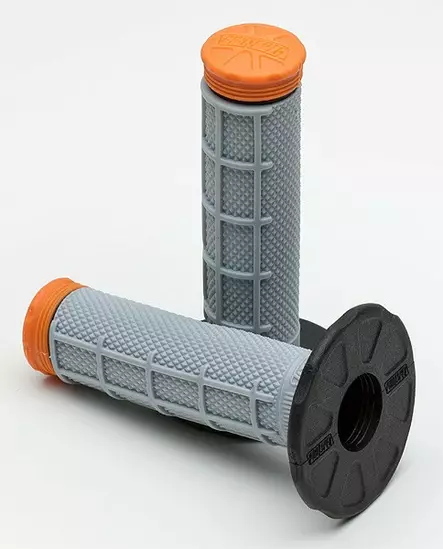 Protaper Tupet Tri-Density ½ Waffle Oranssi/Harmaa - Moottoripyörän Ohjaustangot - 72340 - 1