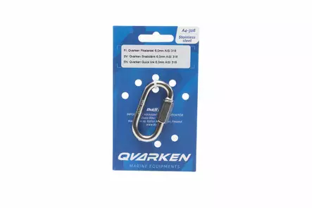 Qvarken Pikalenkki 4,0x30mm - Veneen Karabiinit & sakkelit - 69560 - 1