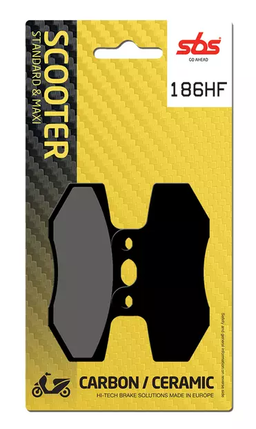 Sbs Jarrupalat Ceramic (817HF) - Moottoripyörän Jarrupalat - 104980 - 1