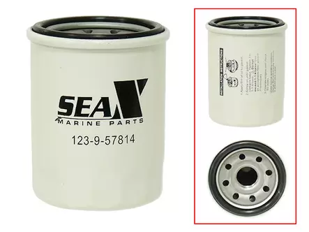 Sea-X öljysuodatin Suzuki 70-115HP / J/E 90/115HP - Veneen Perämoottorin osat - 109880 - 1