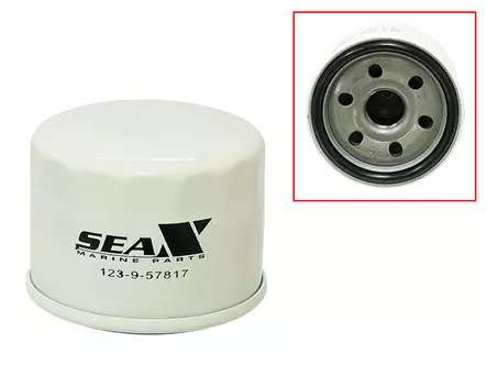 Sea-X öljysuodatin Suzuki/Johnson/Evinrude 25-70HP - Veneen Perämoottorin osat - 110120 - 1