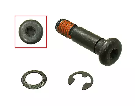Sno-X Variaattorirullan pultti, BRP QRS - Moottorikelkan Kytkimen rullat & liukunastat - 78010 - 1