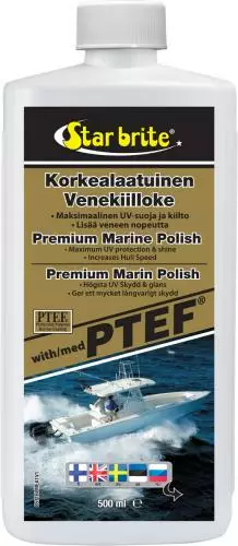 Star brite Korkealaatuinen venekiilloke/vaha PTEF 500ml - Vahat & kiillokkeet - 108800 - 1