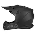 AMOQ Meteor V2 JNR MX kypärä Blackout YS (47-48) - MP Offroad-kypärät - 83920 - 1
