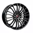 Barzetta Magnifico Black Polished 7.5x17 Jako: 5x100 ET: 35 vanne - 17-tuumaiset - 2830 - 1