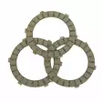 Forte Kytkinlevy, Tomos, 3 kpl - Mopon & Skootterin Kytkimen levyt & jouset - 99070 - 1