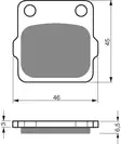 GOLDFREN Jarrupalat 077 Ceramic Carbon K1 - Moottoripyörän Jarrupalat - 87710 - 1