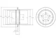 JARRULEVY DELPHI, 2 KPL / PKT, TAKA, FORD MAVERICK / MAZDA - Yleisosat ja tarvikkeet - 15610 - 1