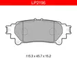 JARRUPALASARJA DELPHI TAKA, LEXUS TOYOTA - Yleisosat ja tarvikkeet - 8990 - 1