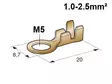 KAAPELIKENKÄ M5 1-2,5MM2 - Yleisosat ja tarvikkeet - 52620 - 1