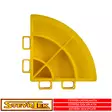 Lattialaatan kulmapala, racing yellow 4 kpl - Lattialaatat - 115460 - 1
