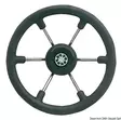 Osculati SS steering wheel black 340 mm - Veneen Ohjaus & hallintalaitteet - 91060 - 1