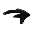 Polisport Radiator Scoops YZ450F 23-.. YZ250F 24-.. WR450F 24-.. Black - Moottoripyörän Ilmanohjaimet - 79260 - 1