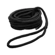 Qvarken Kiinnitysköysi Dockline silmukalla 12mm 10m musta - Veneen kiinnitys - 111740 - 1